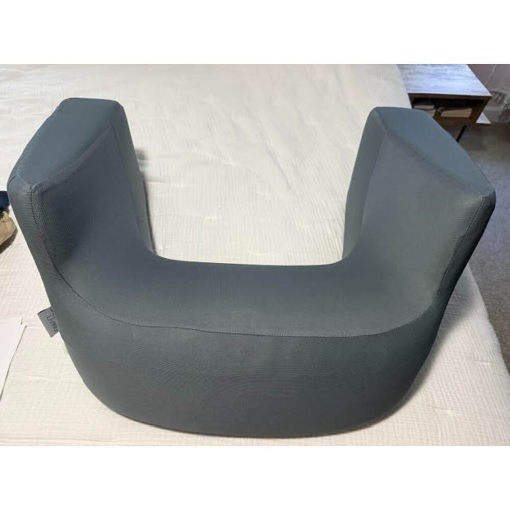 Casual Living Reading Lap Desk Memory Foam Pillow Removable Cover Gray Open Box - Picture 7 of 9